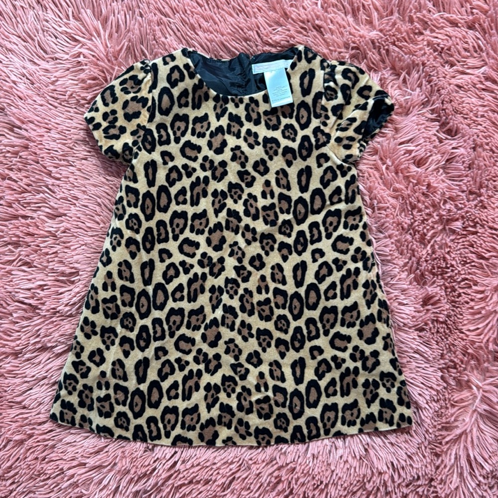 Janie and Jack Leopard Dress 6-12 months